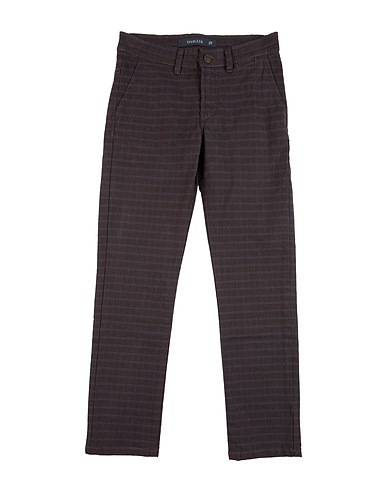 SIVIGLIA Casual trouser Dark brown 97% Cotton, 3% Elastane