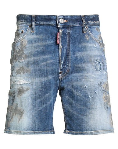 DSQUARED2 Denim shorts 99% Cotton, 1% Elastane