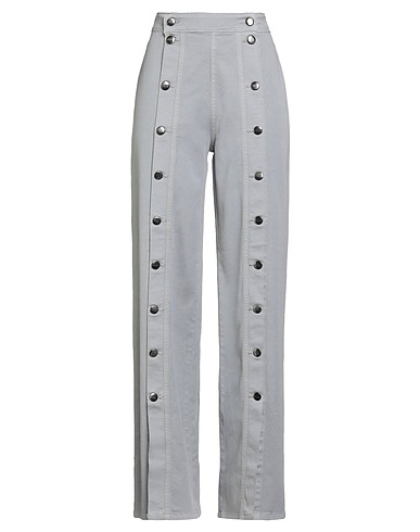 JIJIL Pantalone Grigio 98% Cotone, 2% Elastan
