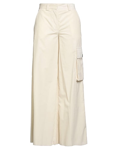 BALLANTYNE Casual trouser Off white 100% Cotton