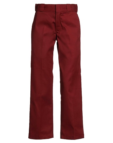DICKIES Casual trouser Brick red 65% Polyester, 35% Cotton