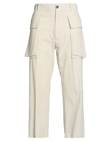 BALLANTYNE Casual trouser Off white 100% Cotton