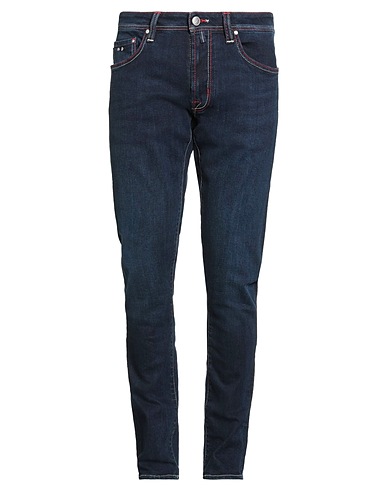 TRAMAROSSA Denim pants Blue 98% Cotton, 2% Elastane