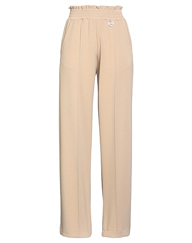 GAëLLE Paris Casual trouser Beige 47% Polyester, 44% Viscose, 9% Elastane