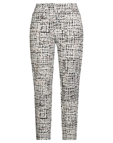 JOSEPH RIBKOFF Casual pants Beige 76% Viscose, 21% Nylon, 3% Elastane