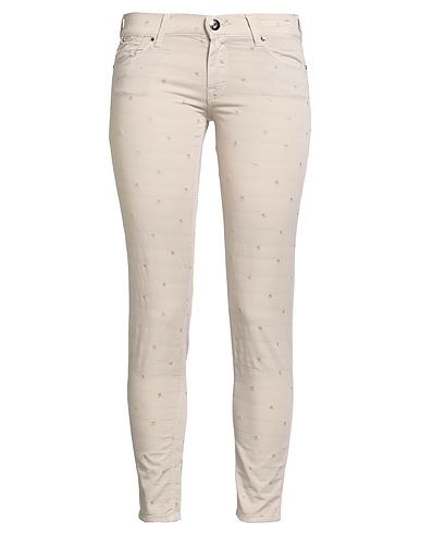 JACOB COHЁN Casual pants Beige 93% Cotton, 5% Polyester, 2% Elastane