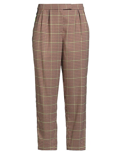 TWINSET Casual pants U&B Camel 81% Polyester, 17% Viscose, 2% Elastane