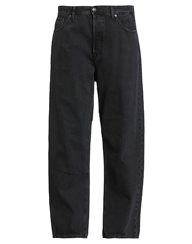 JACK & JONES Denim trousers Black 90% Cotton, 10% Recycled cotton