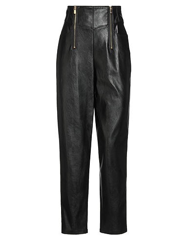 PINKO Casual παντελόνι Μαύρο 100% Πολυεστέρας, Πολυουρεθάνη