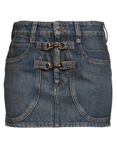 ISABEL MARANT Gonna jeans Blu 100% Cotone