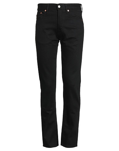 BELSTAFF Denim trousers Black 65% Cotton, 35% Polyester