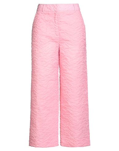 CECILIE BAHNSEN Casual pants Pink 44% Cotton, 33% Polyamide, 23% Polyester