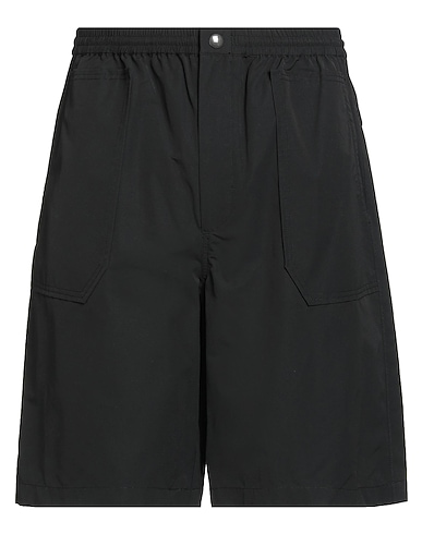 THEORY PROJECT Shorts & Bermuda BY LUCAS OSSENDRIJVER Black 50% Polyester, 50% Cotton