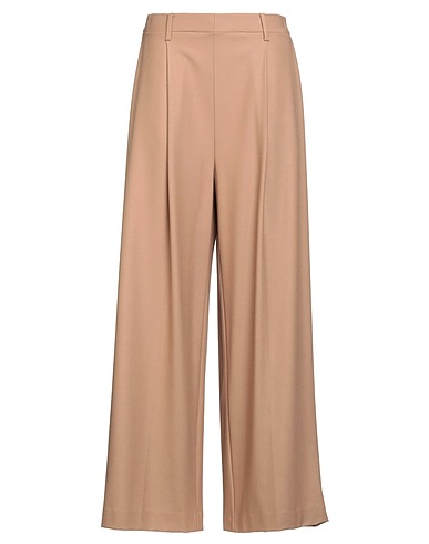 BALLANTYNE Casual trouser Camel 96% Virgin Wool, 4% Elastane