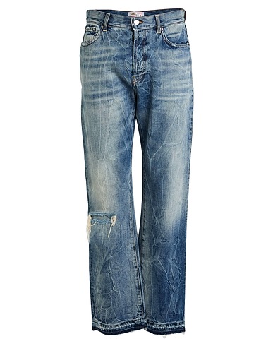DEPARTMENT 5 Denim pants Blue 100% Cotton