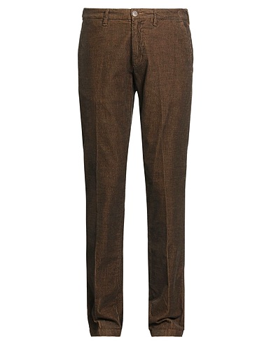 40WEFT Pantalone Marrone 99% Cotone, 1% Elastan