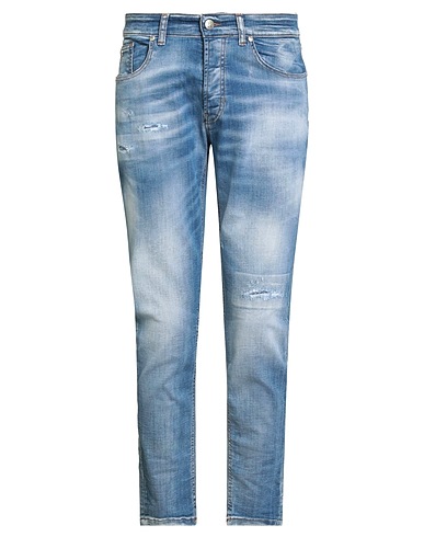 JOHN RICHMOND Denim trousers 99% Cotton, 1% Elastane