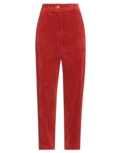 DX COLLECTION Pantalone Ruggine 90% Poliestere, 8% Poliammide, 2% Elastan
