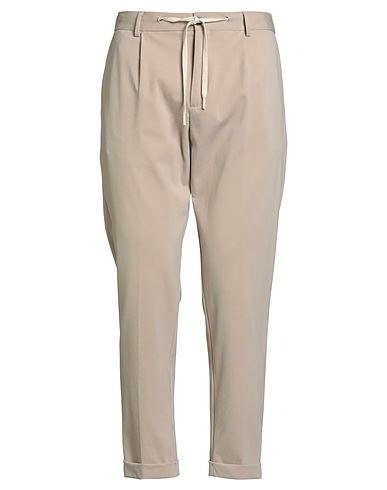 OUT/FIT Casual trouser Beige 52% Cotton, 42% Polyamide, 6% Elastane