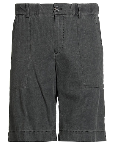 RRD Shorts & Bermuda Charcoal 53% Linen, 42% Viscose, 5% Polyurethane