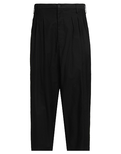 YOHJI YAMAMOTO POUR HOMME Casual pants Black 100% Cotton