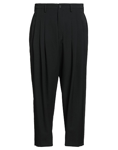 YOHJI YAMAMOTO POUR HOMME Casual trouser Black 100% Wool