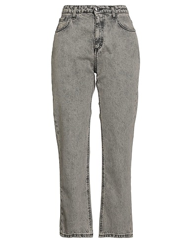 CARACTÈRE Denim trousers Grey 100% Cotton
