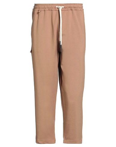 WHY NOT BRAND Casual trouser Camel 89% Polyethylene, 11% Elastane