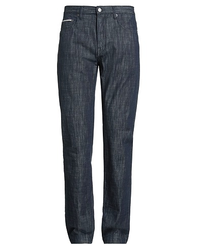 MASSIMO ALBA Denim trousers Blue 100% Cotton
