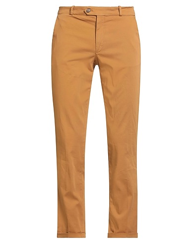40WEFT Casual trouser Camel 70% Cotton, 28% Tencel™, 2% Elastane