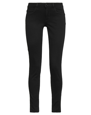GUESS Denim trousers Black 92% Cotton, 6% Polyester, 2% Elastane