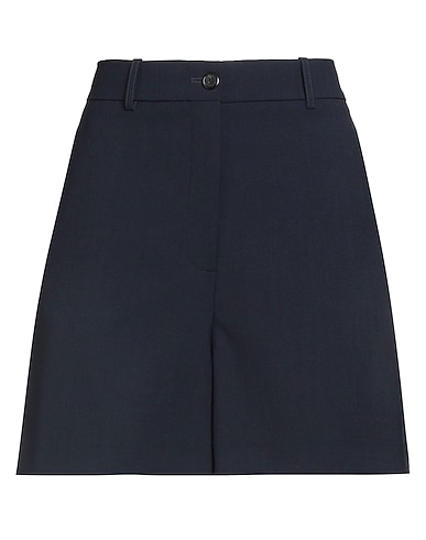 PINKO Shorts & Bermuda Midnight blue 53% Polyester, 43% Wool, 4% Elastane