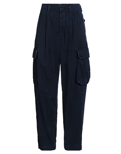 Y'S YOHJI YAMAMOTO Denim pants Blue 60% Cellulose, 40% Cotton