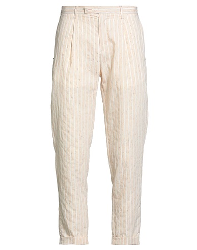 BERNA Casual pants Beige 67% Viscose, 33% Polyester