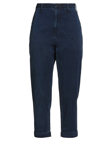 Y'S YOHJI YAMAMOTO Denim pants Blue 60% Lyocell, 40% Cotton