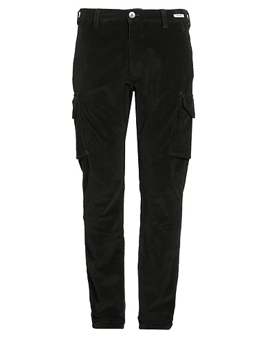 UNIFORM Casual trouser Dark green 100% Cotton