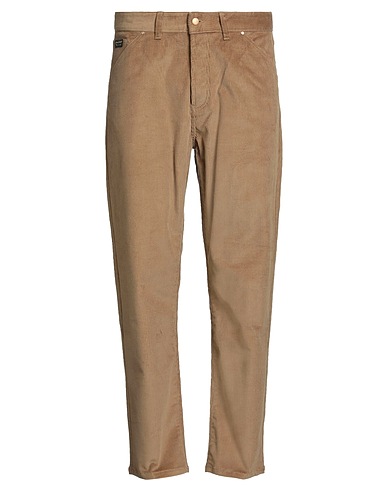 JOHNNY LAMBS Casual pants Camel 98% Cotton, 2% Elastane