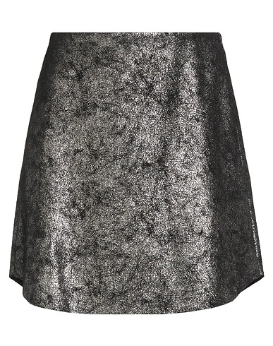 THE M.. Minigonna Antracite 82% Poliestere, 16% Viscosa, 2% Elastan