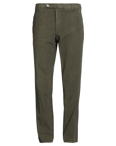 GTA IL PANTALONE Casual trouser Military green 98% Cotton, 2% Elastane