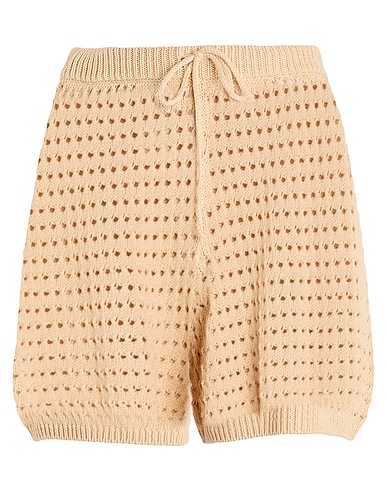 BRUNO MANETTI Shorts & Bermuda Beige 100% Cotone