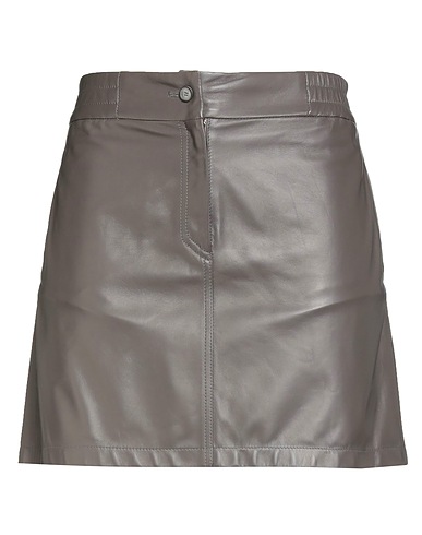 FABIANA FILIPPI Mini skirt 100% Leather