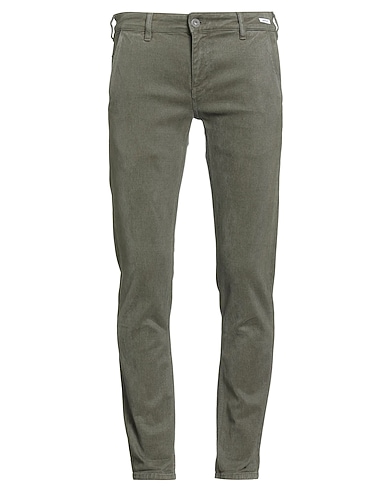 UNIFORM Denim pants Military green 75% Lyocell, 23% Cotton, 2% Lycra®