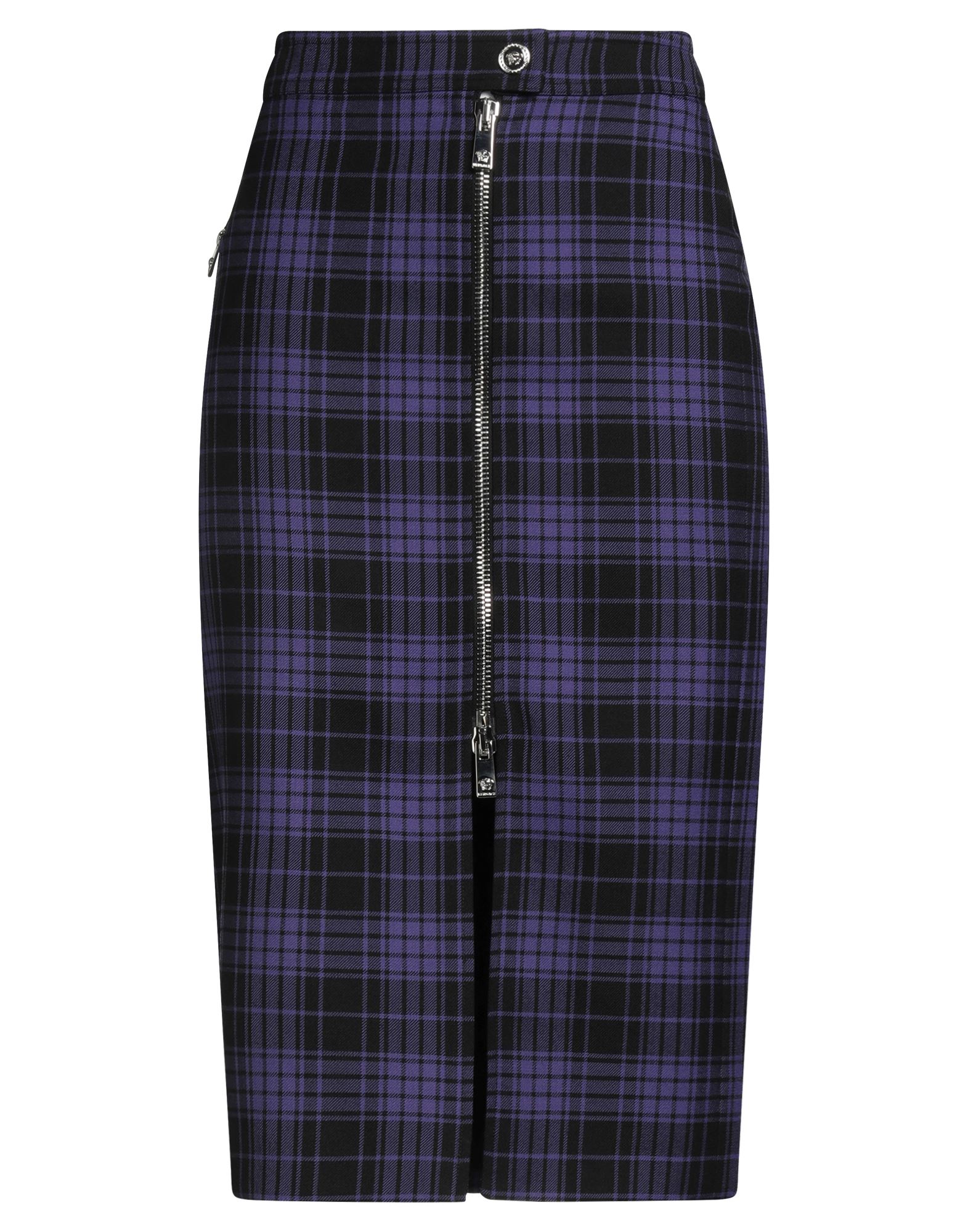 VERSACE | Dark purple Women's Midi Skirt | YOOX