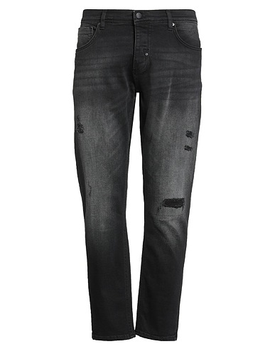 ANTONY MORATO Denim pants Black 99% Cotton, 1% Elastane