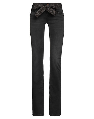 GAUDÌ Bootcut Jeans JEANS Black 54% Cotton, 21% Polyester, 13% Lyocell, 9% Viscose, 3% Elastane