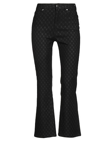 GAUDÌ Bootcut Jeans JEANS Black 75% Viscose, 21% Polyamide, 4% Elastane