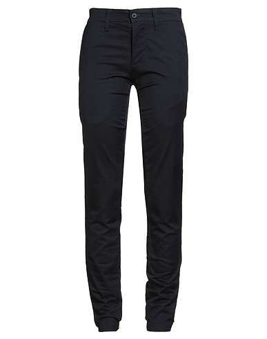 CARHARTT Casual trouser Navy blue 46% Cotton, 38% Elastomultiester, 16% Polyester