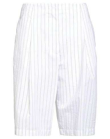 JUCCA Shorts & Bermuda White 84% Cotton, 16% Polyamide