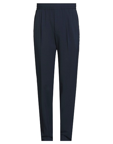 ZEGNA Casual trouser Midnight blue 53% Polyester, 43% Wool, 4% Elastane