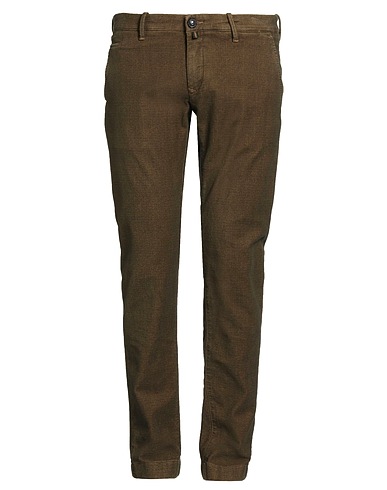 JACOB COHЁN Casual trouser Military green 98% Cotton, 2% Elastane